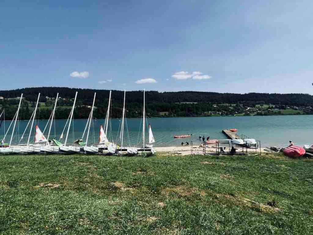 La Parenthese Vue Lac Les Grangettes 外观 照片