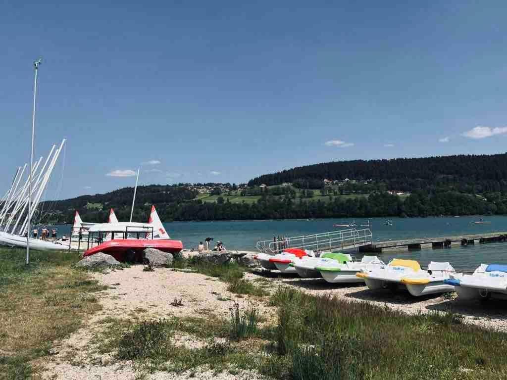 La Parenthese Vue Lac Les Grangettes 外观 照片