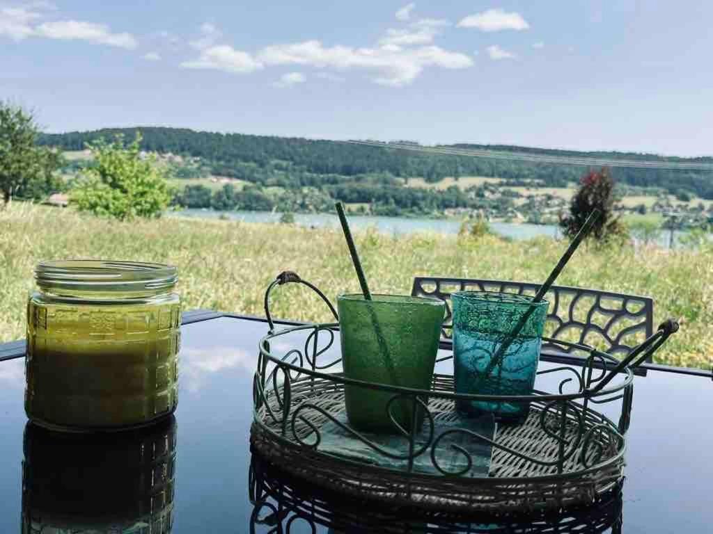 La Parenthese Vue Lac Les Grangettes 外观 照片