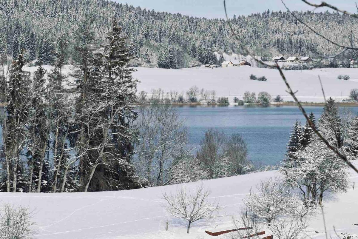 La Parenthese Vue Lac Les Grangettes 外观 照片
